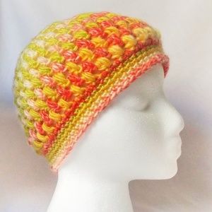 Handmade crochet beanie